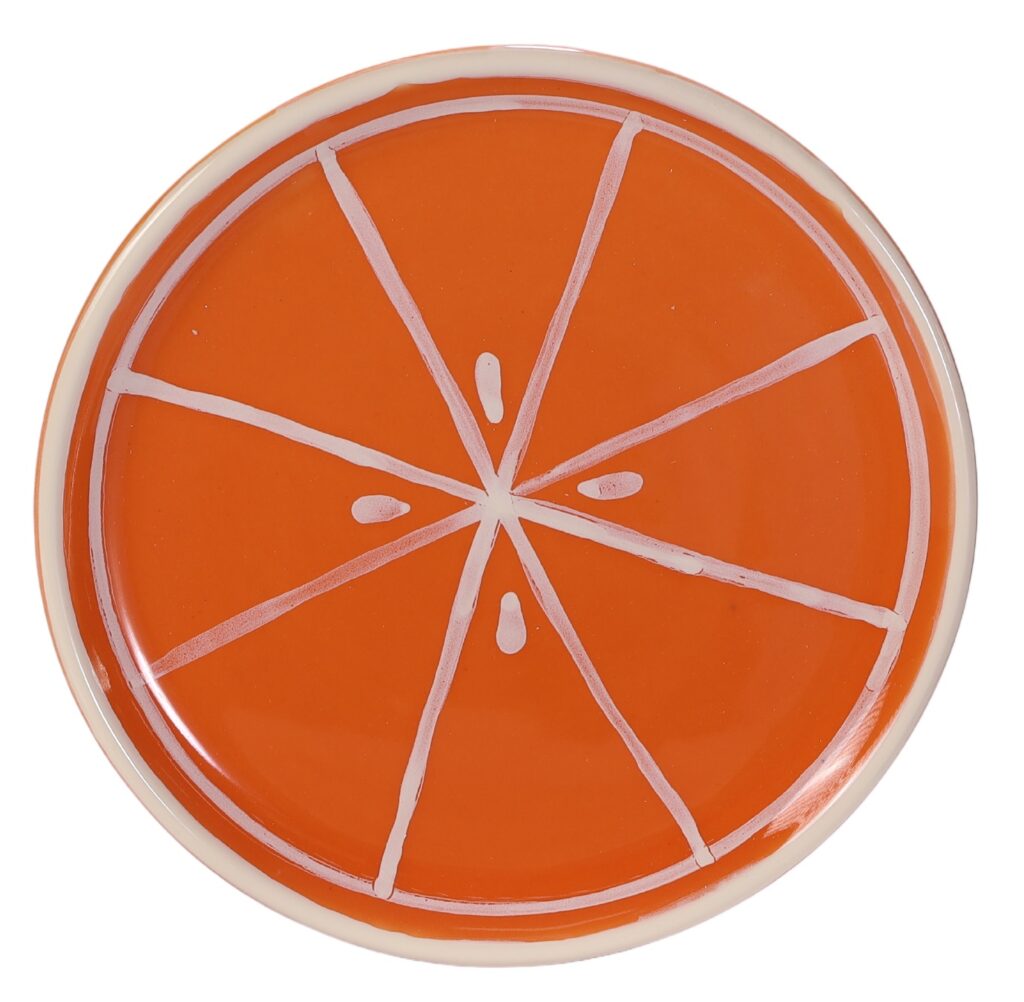 PRATO RED.LISO PQ LARANJA TUTTI-FRUTTI