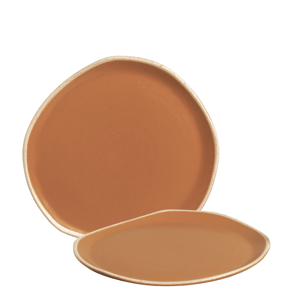 PRATO RED.ORGANICO REFEIÇÃO TERRA CARAMEL