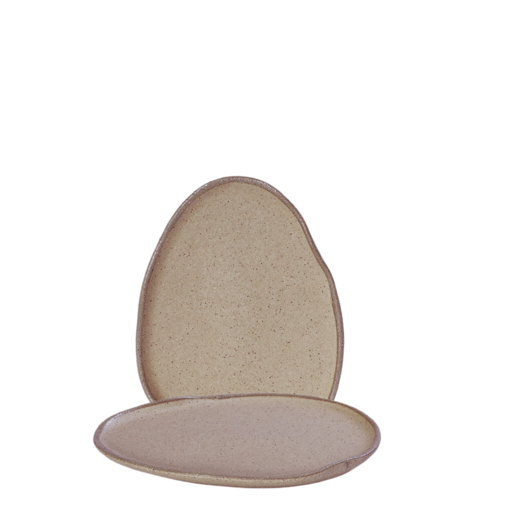 TRAVESSA ORGANICA OVAL PQ TERRA NUDE