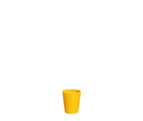 CACHEPÔ RED. LISO COPO AMARELO