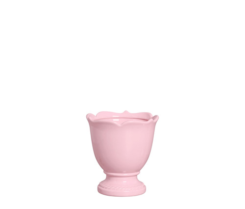 TAÇA RED. TULIPA ALGODÃO DOCE ROSA