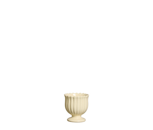 TAÇA RED. FRISOS PQ ALGODÃO DOCE AMARELO